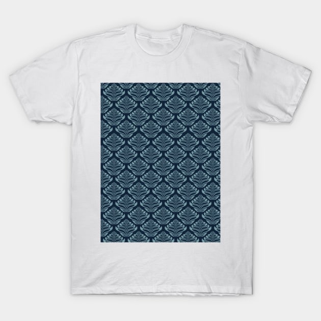 Leaf Inspired Geometric Pattern T-Shirt by zarya_kiqo